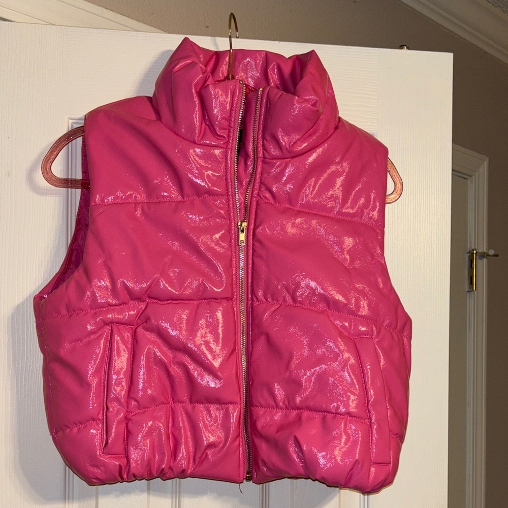 Ambiance Pink Puffer Vest